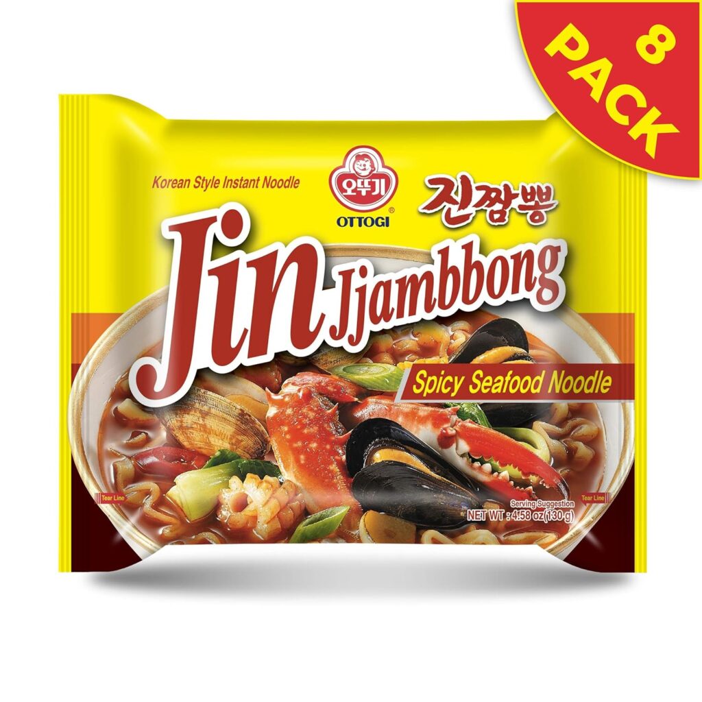 If you’re looking for a ramen that packs serious heat and bold seafood flavor, Ottogi Jin Jjamppong delivers the perfect balance. Inspired by traditional Korean jjamppong, this spicy noodle soup brings authentic taste and ocean depth straight to your bowl.