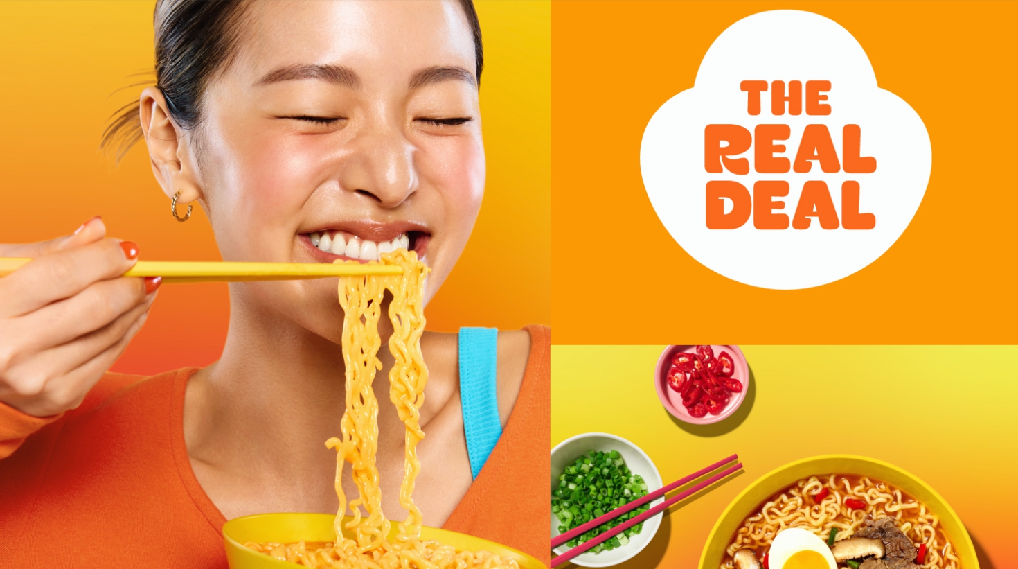 Ottogi Korean instant noodles set with Jin Jjamppong, Jin Ramen BTS Edition, and Jin Jjajang black bean noodles