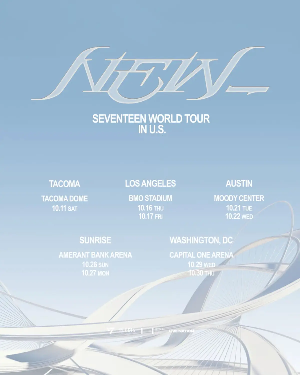 SEVENTEEN WORLD TOUR [NEW_] IN U.S. 2025 – Official Dates Announced!